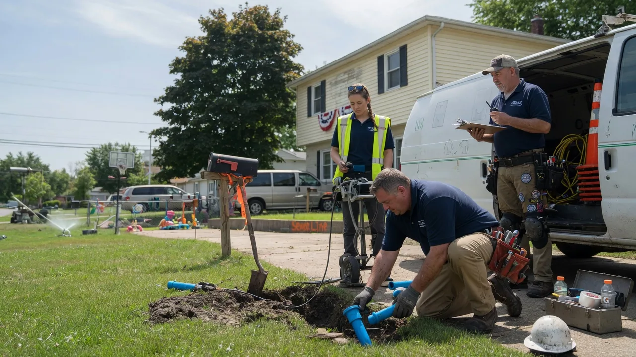 Slab Leak Repair in Tuppers Plains, OH near me